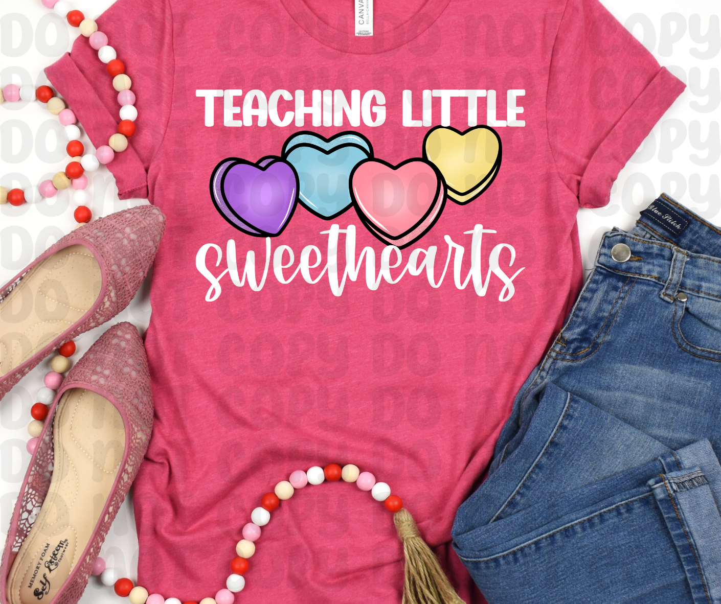 Teaching Little Sweethearts PNG File - Digital Design