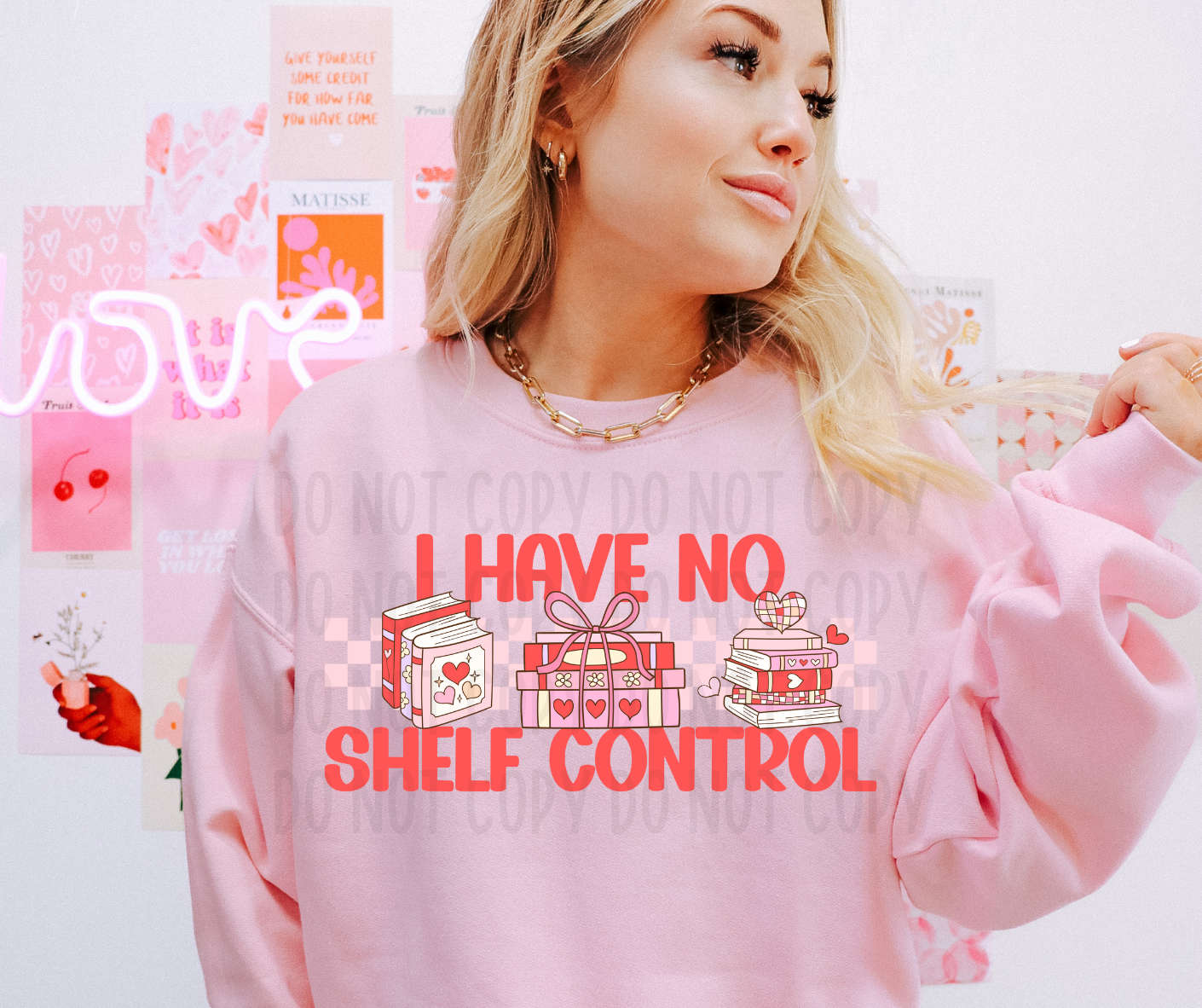 I Have No Shelf Control PNG File - Digital Design