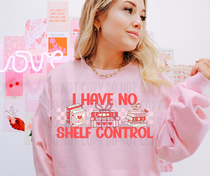 I Have No Shelf Control PNG File - Digital Design