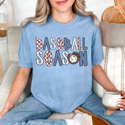 Baseball Season Digital Design