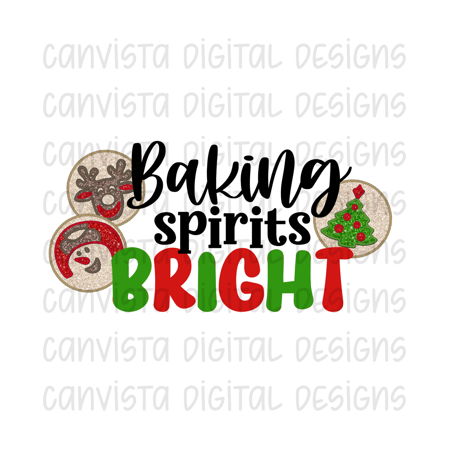 Baking Spirits Bright PNG File - Digital Design