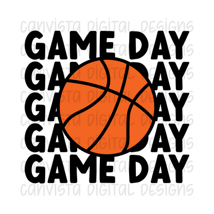 Game Day. Basketball PNG File - Digital Design