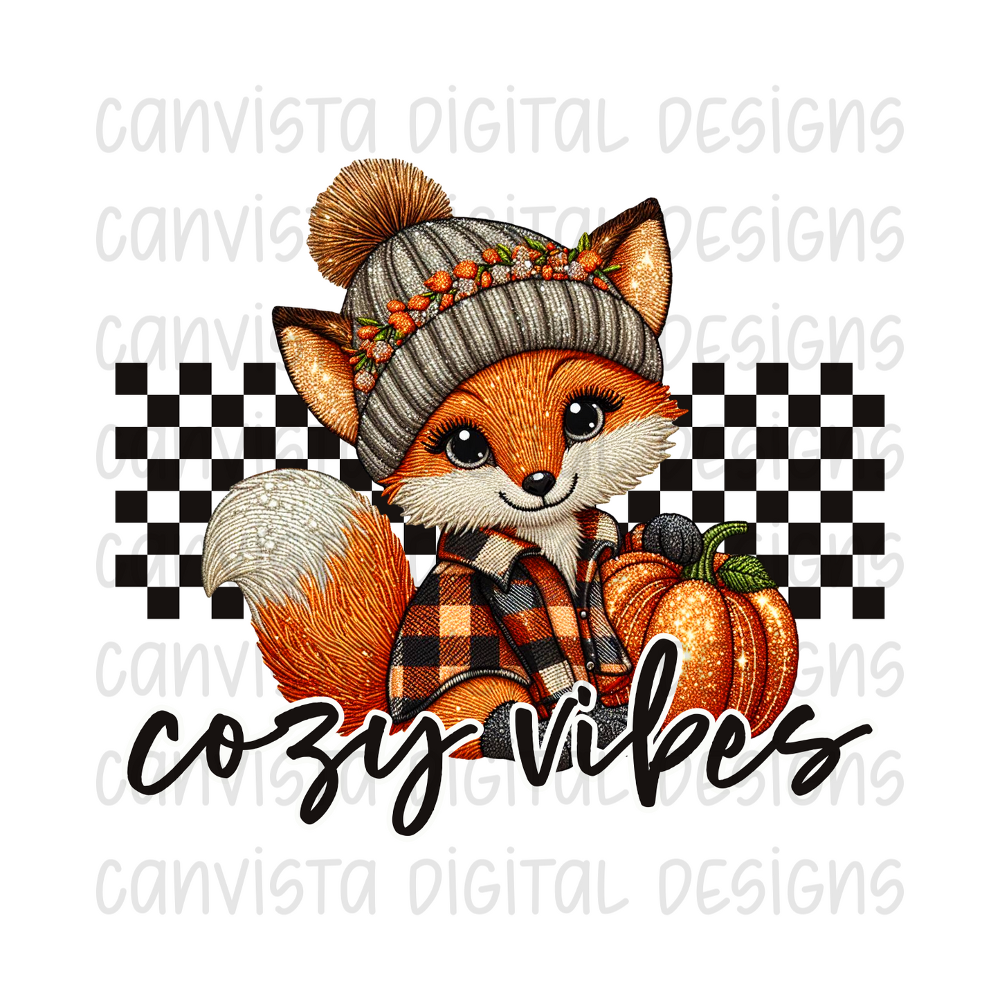 Cozy Vibes PNG File - Digital Design