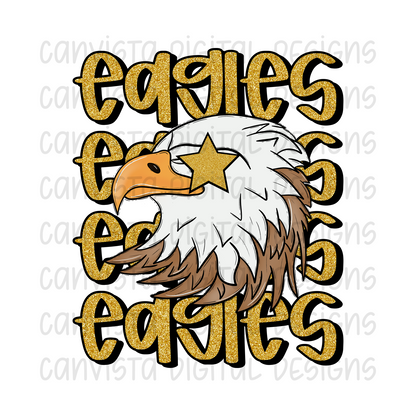 Eagles - Mascot PNG File - Digital Design