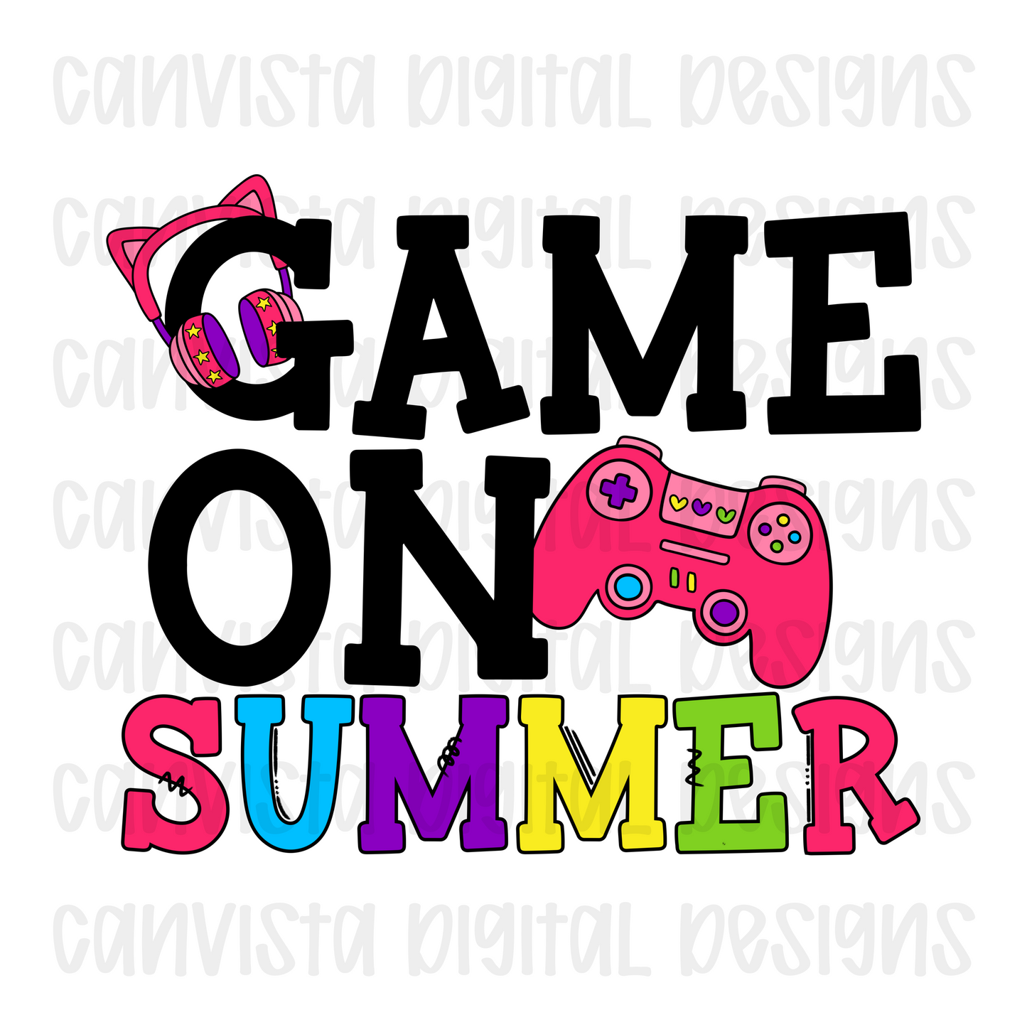 Game On Summer Digital Design