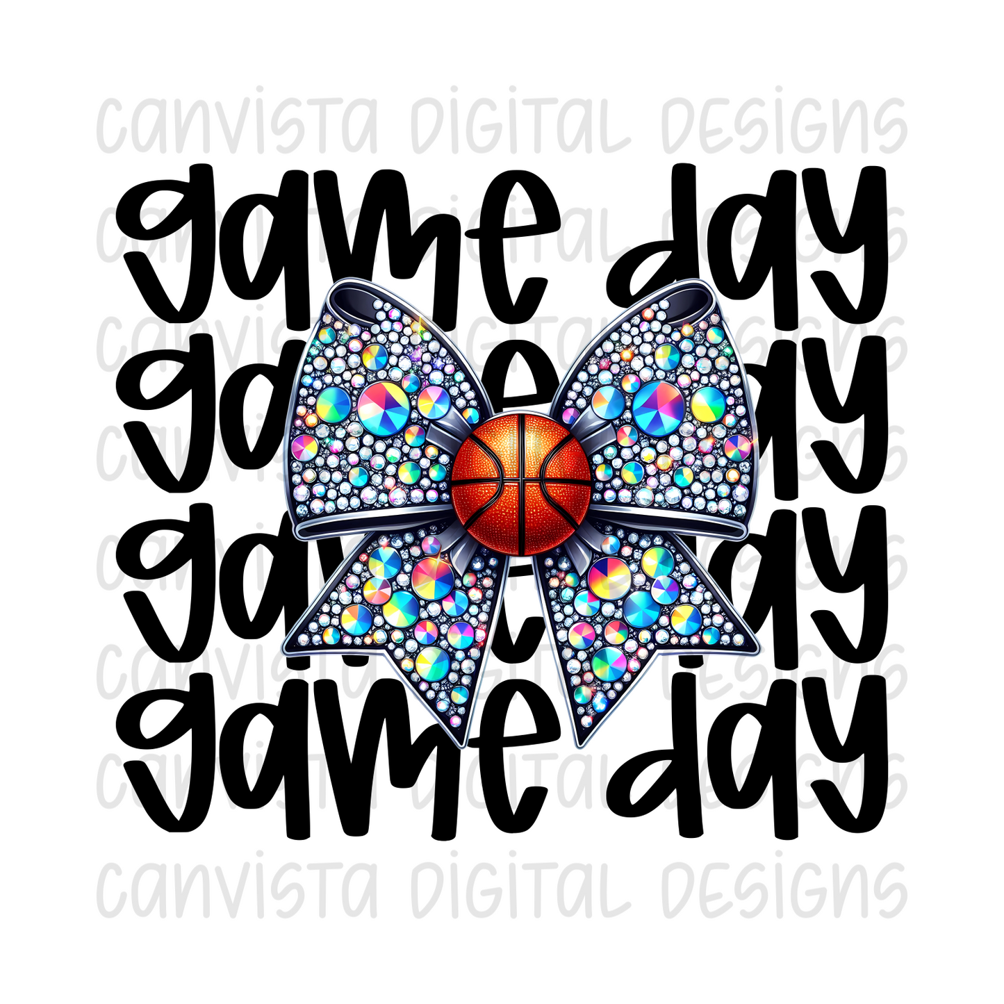 Game Day. Basketball PNG File - Digital Design