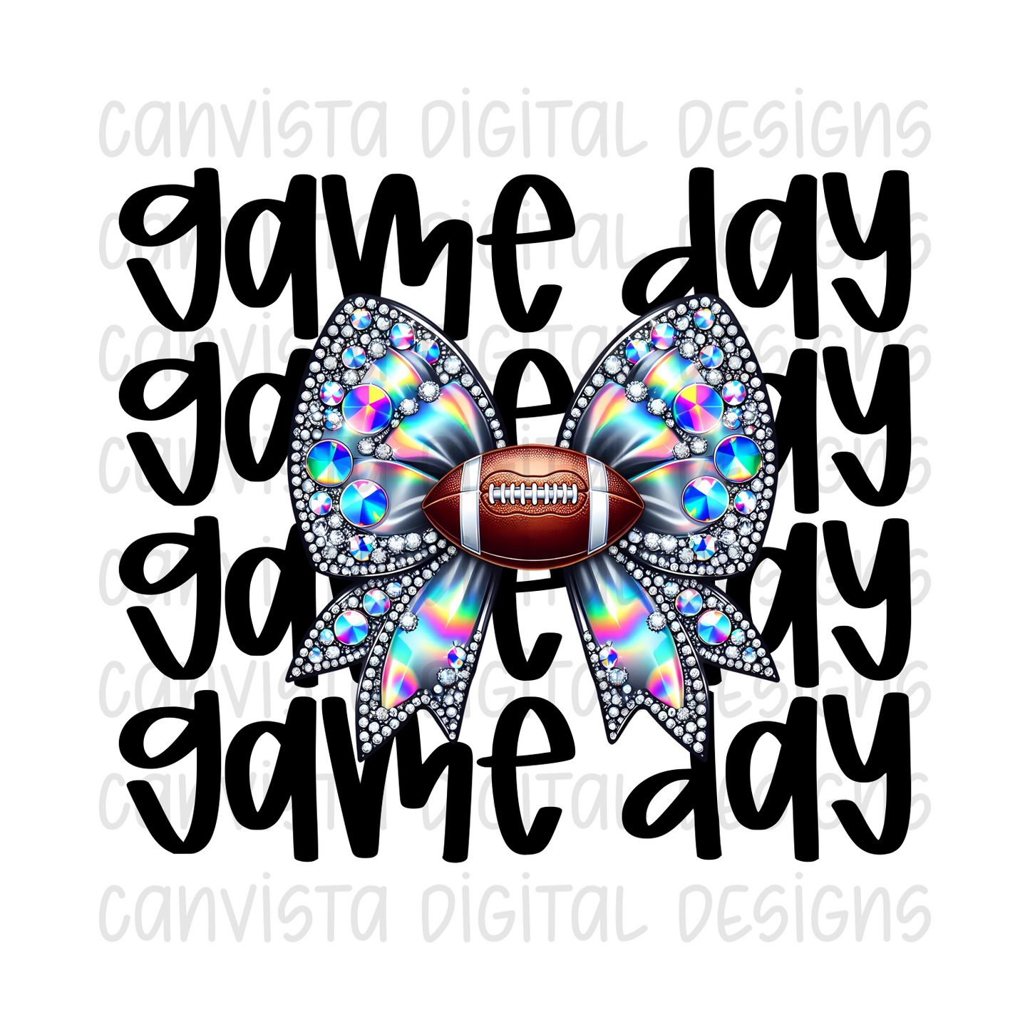 Game Day. Football PNG File - Digital Design