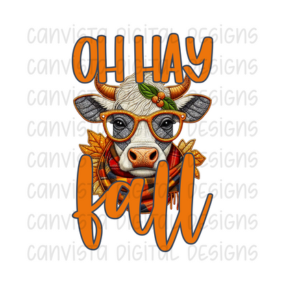 Oh Hay Fall PNG File - Digital Design