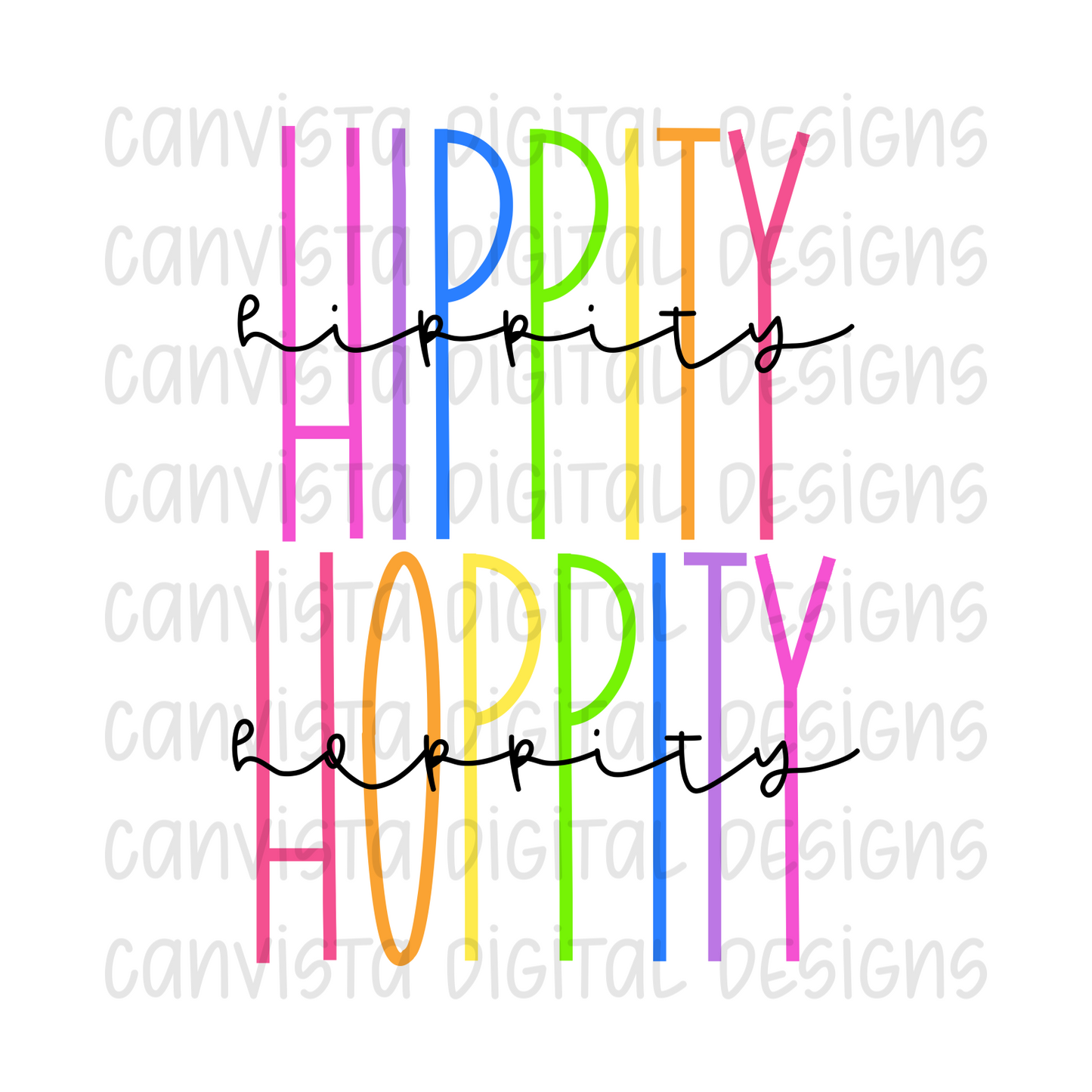 Hippity Hoppity PNG File - Digital Design