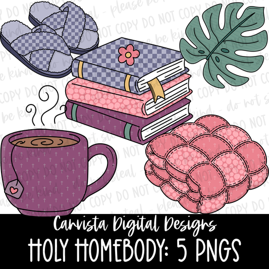 Holy Homebody Clipart Set