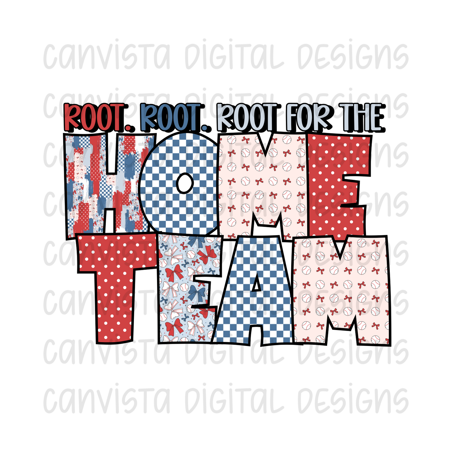 Root Root Root For The Home Team PNG File - Digital Design