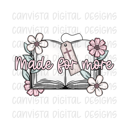 Made For More PNG File - Digital Design