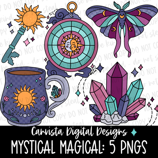 Mystical Magical Clipart Set