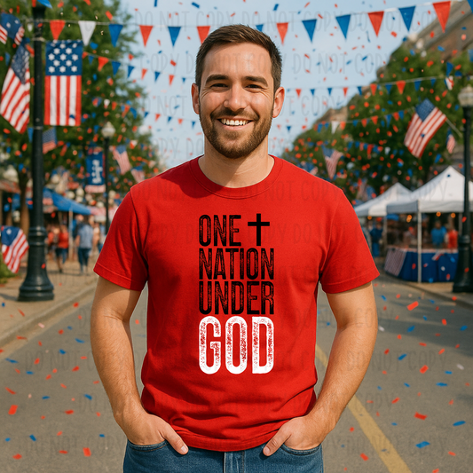 One Nation Under God Digital Design