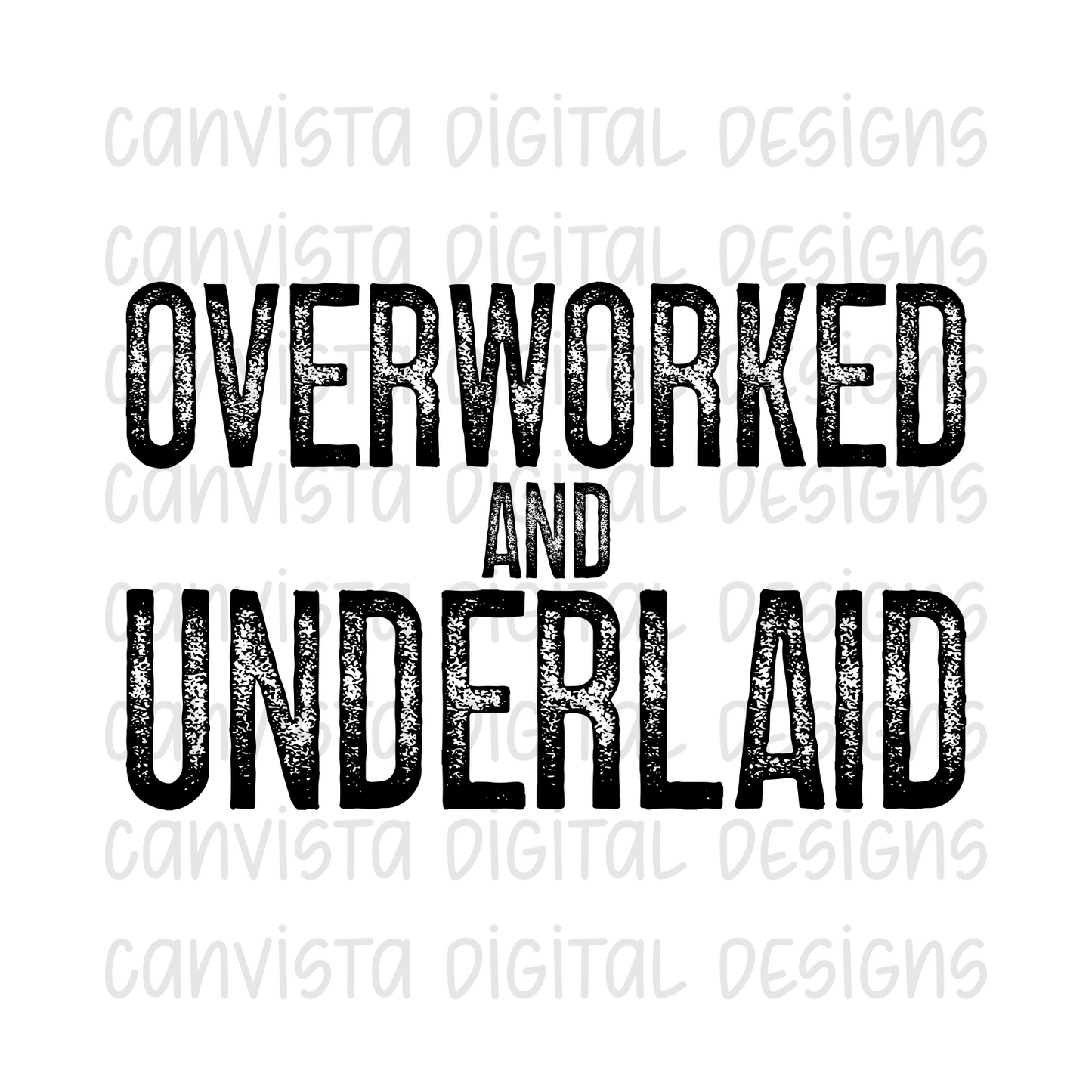 Overworked And Underlaid PNG File - Digital Design