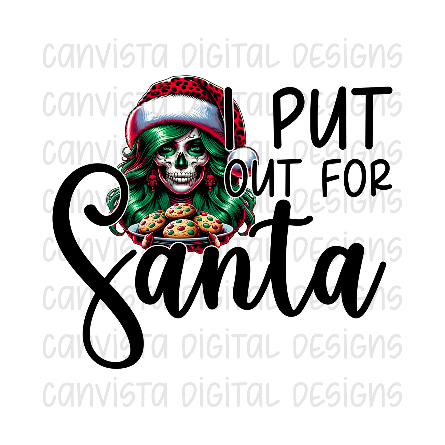 I Put Out For Santa PNG File - Digital Design