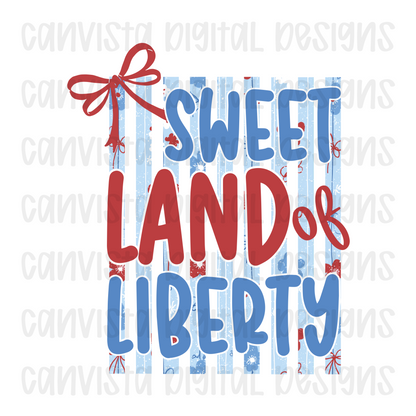 Sweet Land of Liberty Digital Design