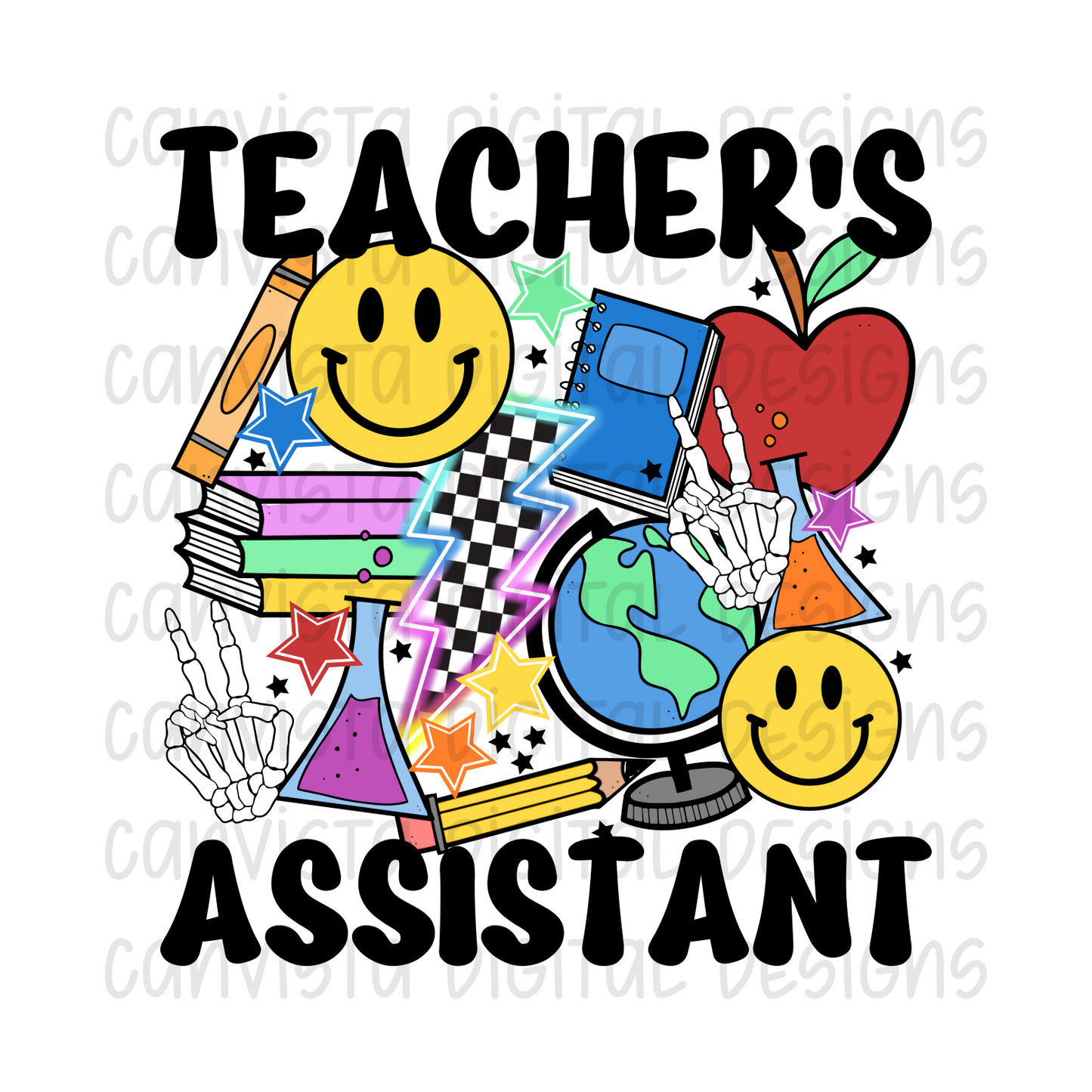 Teacher's Assistant PNG File - Digital Design