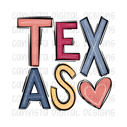 Texas PNG File-Digital Design