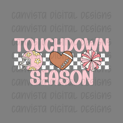 Touchdown Season PNG File - Digital Design