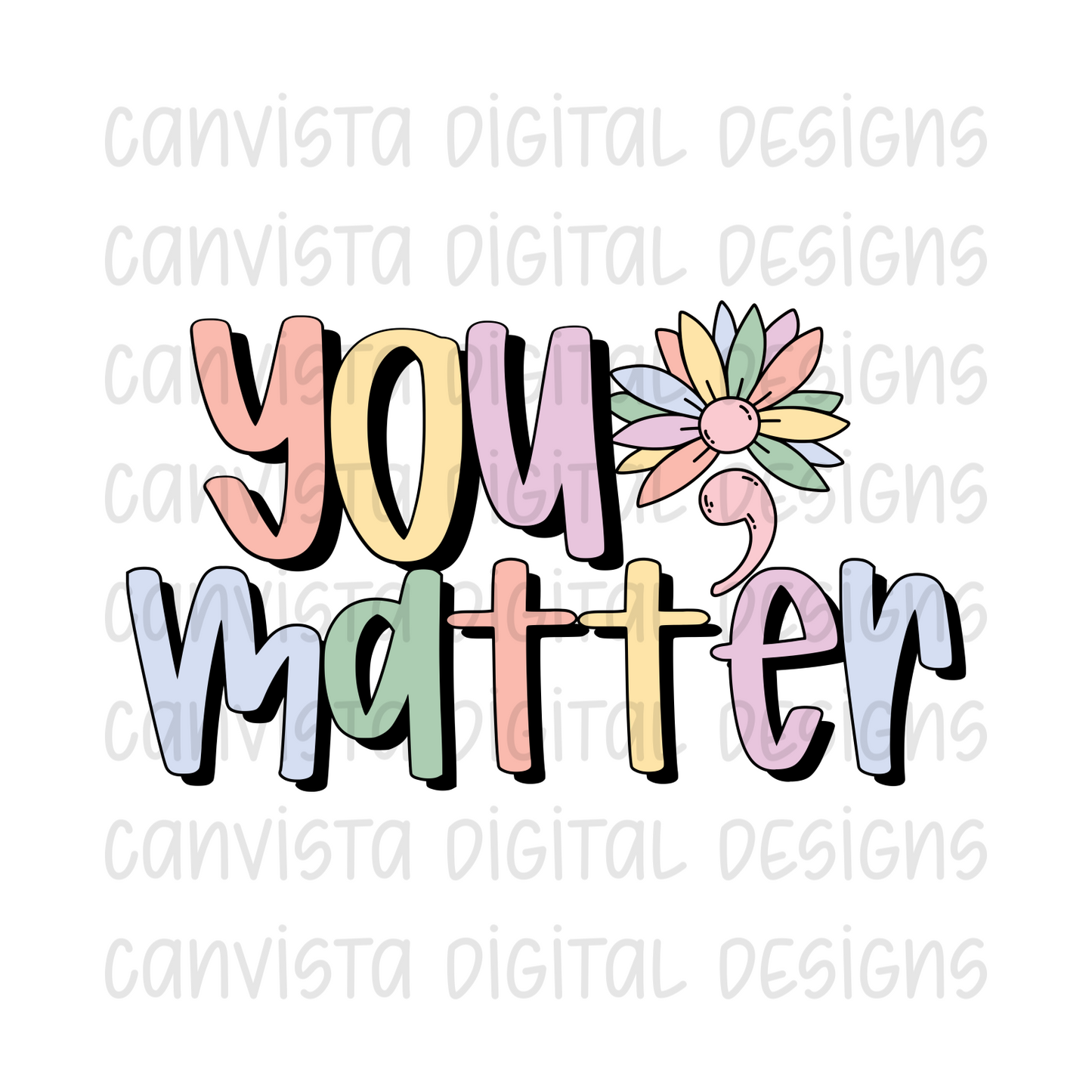 You Matter PNG File - Digital Design