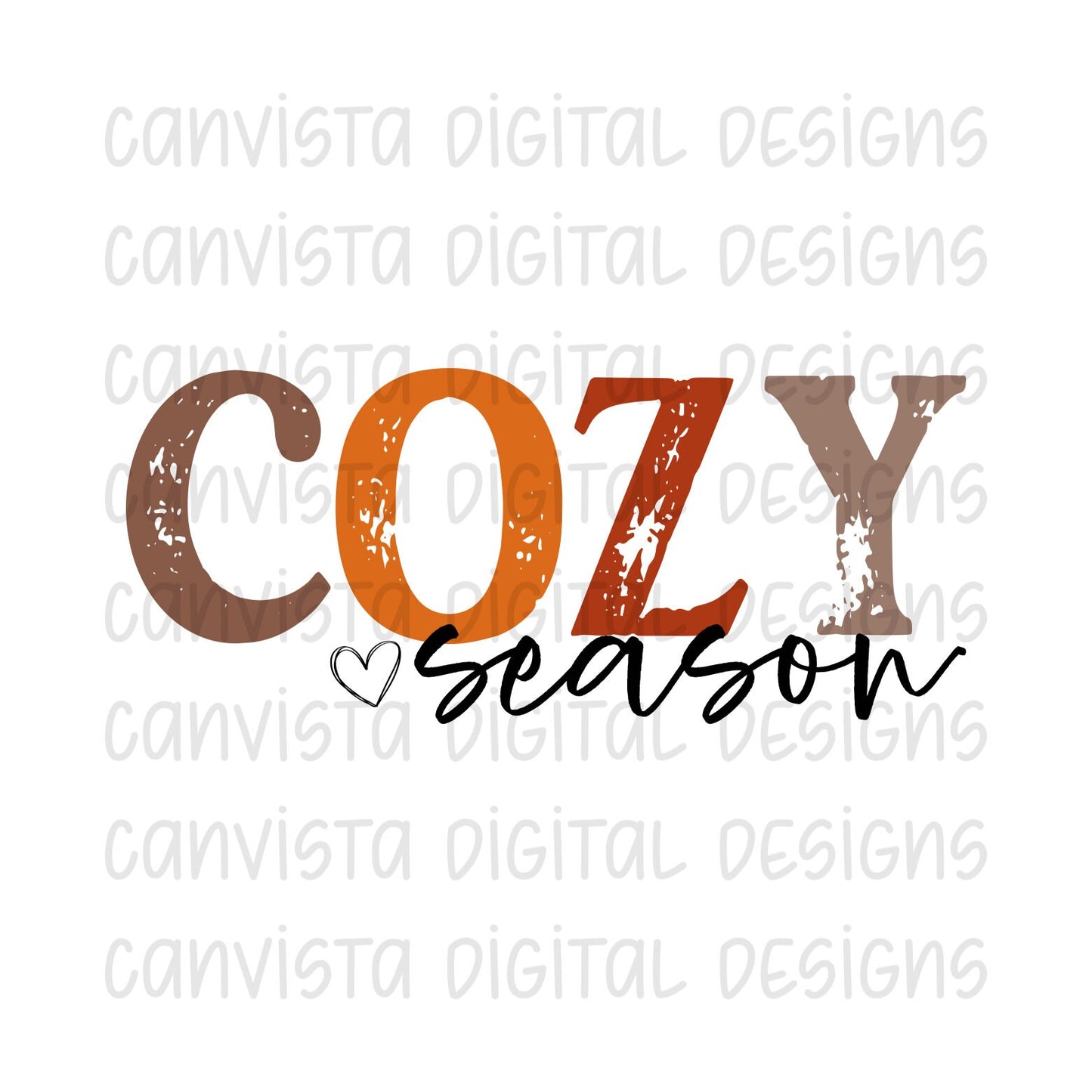 Cozy Season PNG File - Digital Design