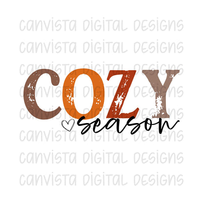 Cozy Season PNG File - Digital Design