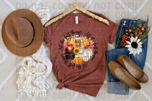 All The Fall Things PNG File - Digital Design