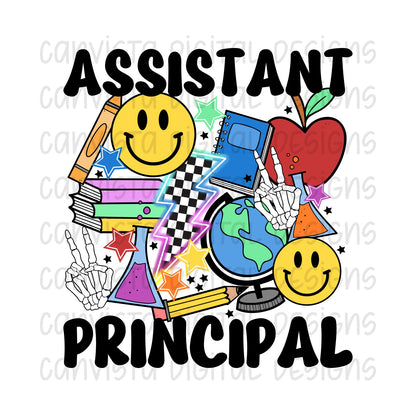 Assistant Principal PNG File-Digital Design