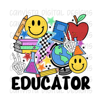 Educator PNG File - Digital Design