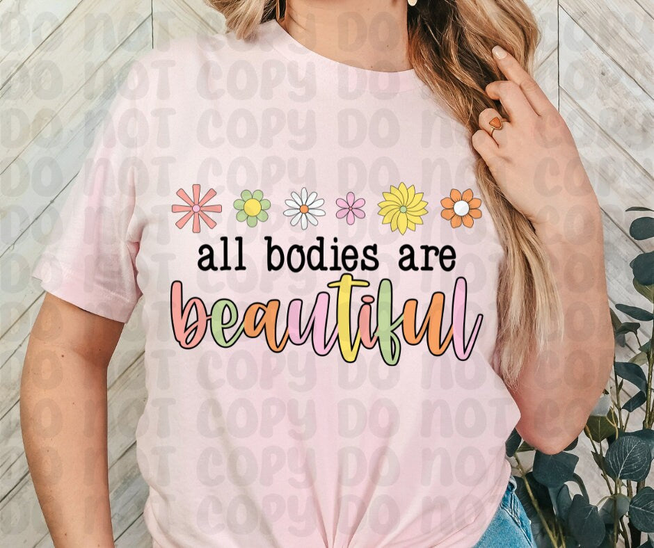 All Bodies Are Beautiful PNG File-Digital Design