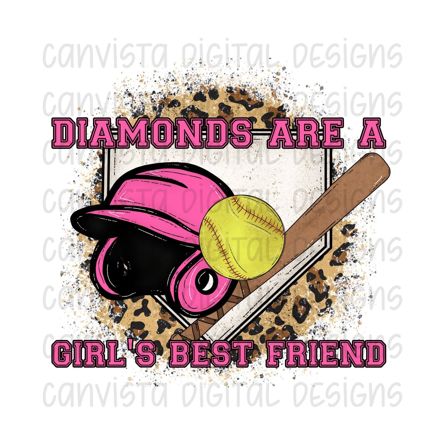 Diamonds Are A Girls Best Friend PNG File - Digital Design