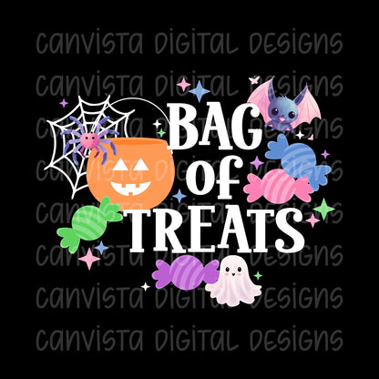 Bag of Treats png File-Digital Design