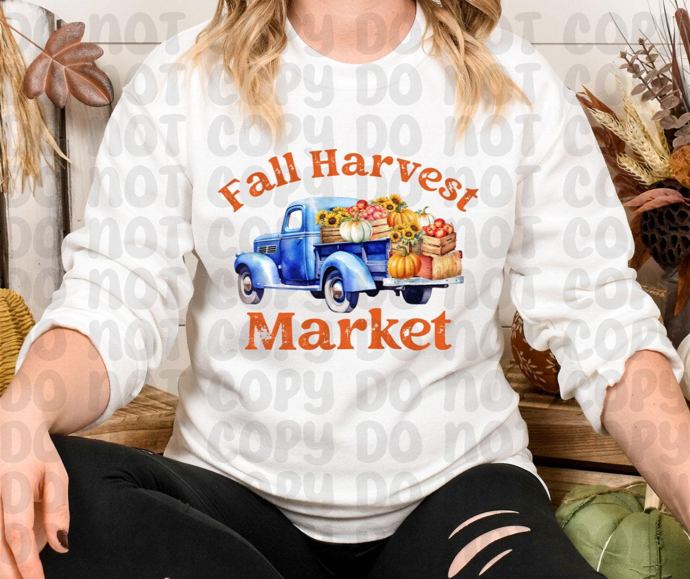 Fall Harvest Market PNG File - Digital Design