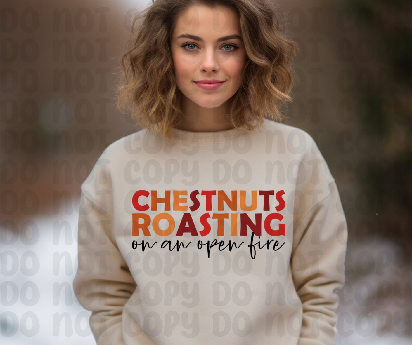 Chestnuts Roasting On An Open Fire PNG File - Digital Design