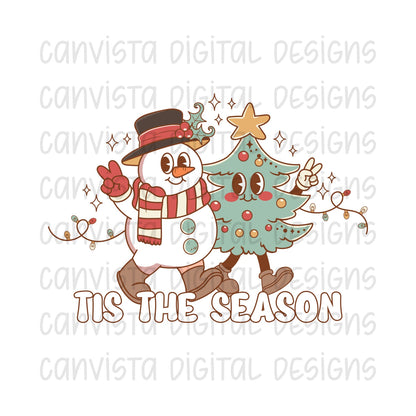 Tis The Season PNG File - Digital Design