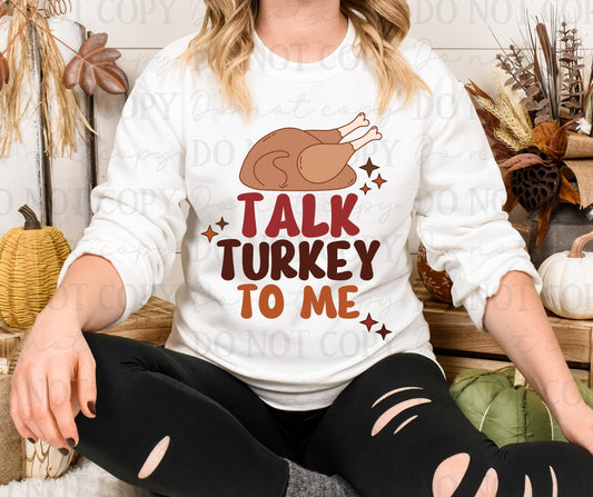 Talk Turkey To Me PNG File - Digital Design